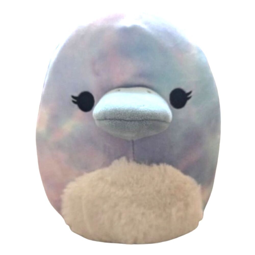 Squishmallow Mitch the Platypus Plush 8" Watercolor Tie-Dye Stuffed Animal